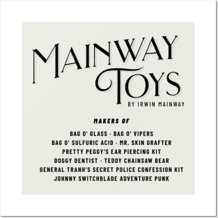 Mainway Toys by Irwin Mainway Posters and Art